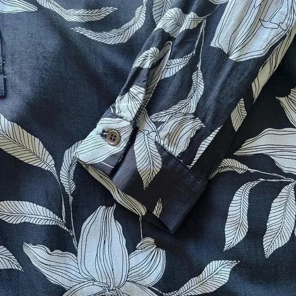 Topshop maternity blue floral dress  button down - Picture 5 of 7